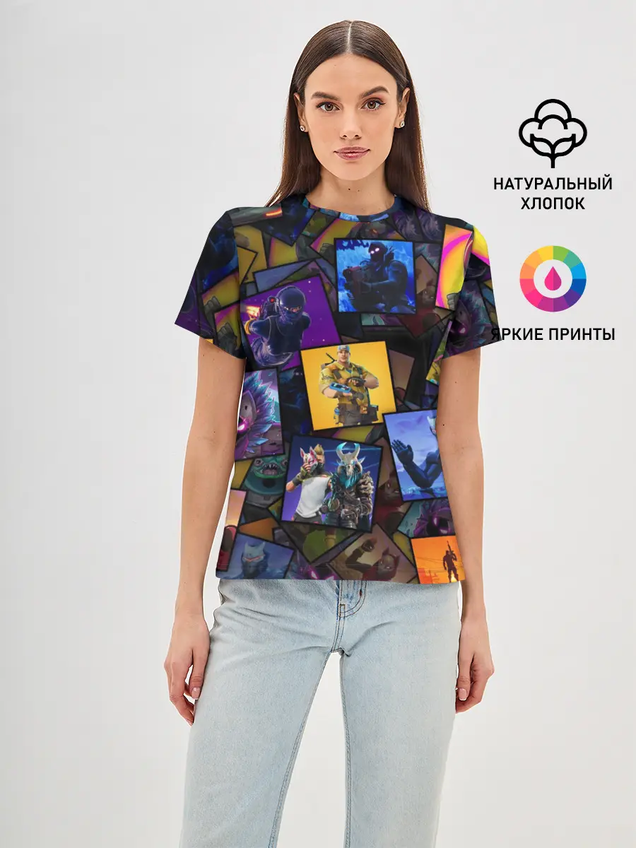 Женская базовая футболка / FORTNITE | ФОРТНАЙТ