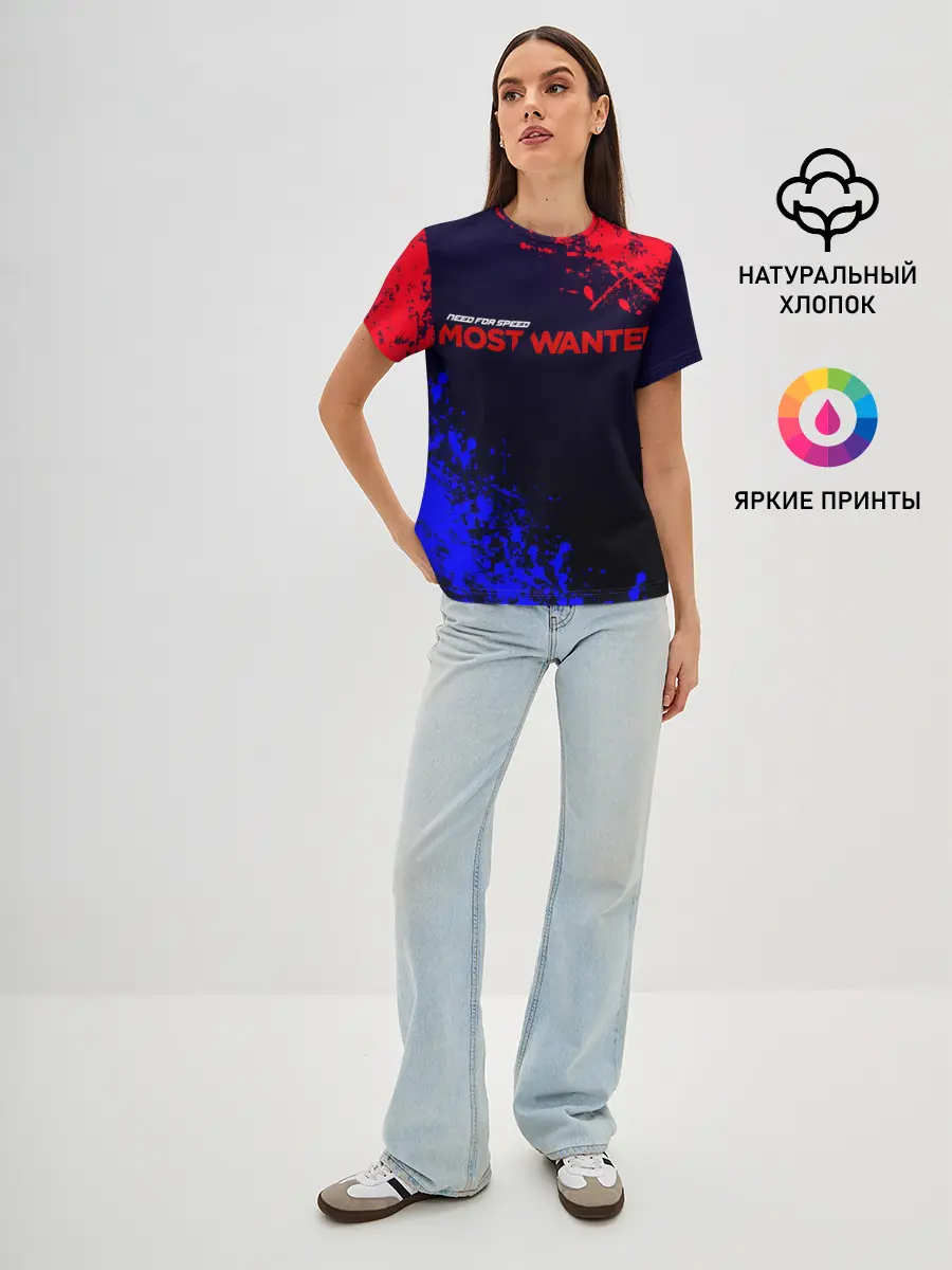 Женская базовая футболка / NFS Most Wanted