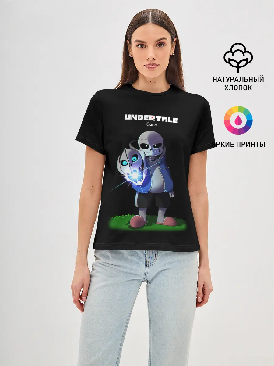 Женская базовая футболка / UNDERTALE