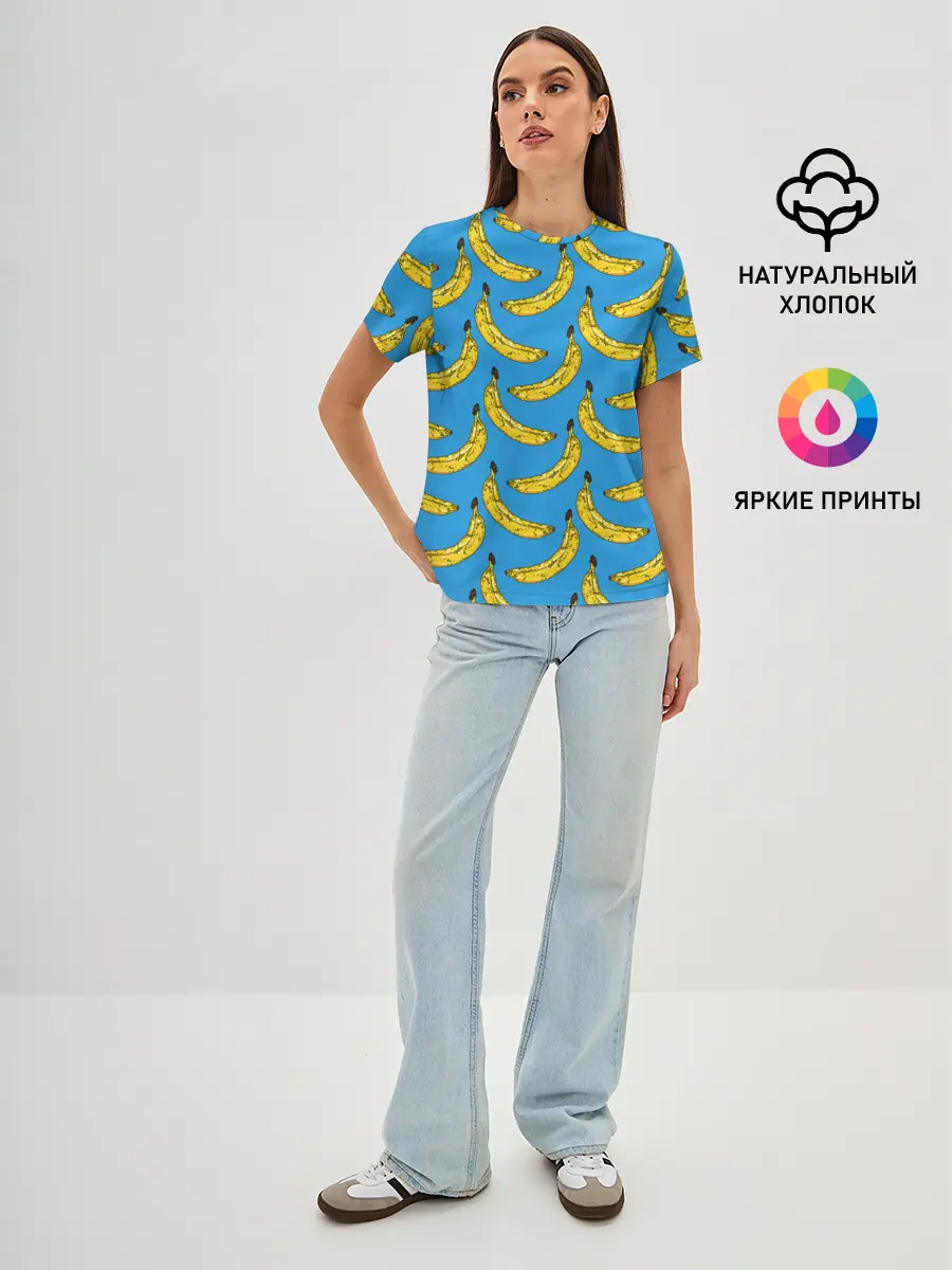 Женская базовая футболка / Go Bananas