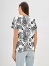 Женская базовая футболка / Зебра