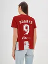 Женская базовая футболка / Суарес Атлетико форма 2021/22