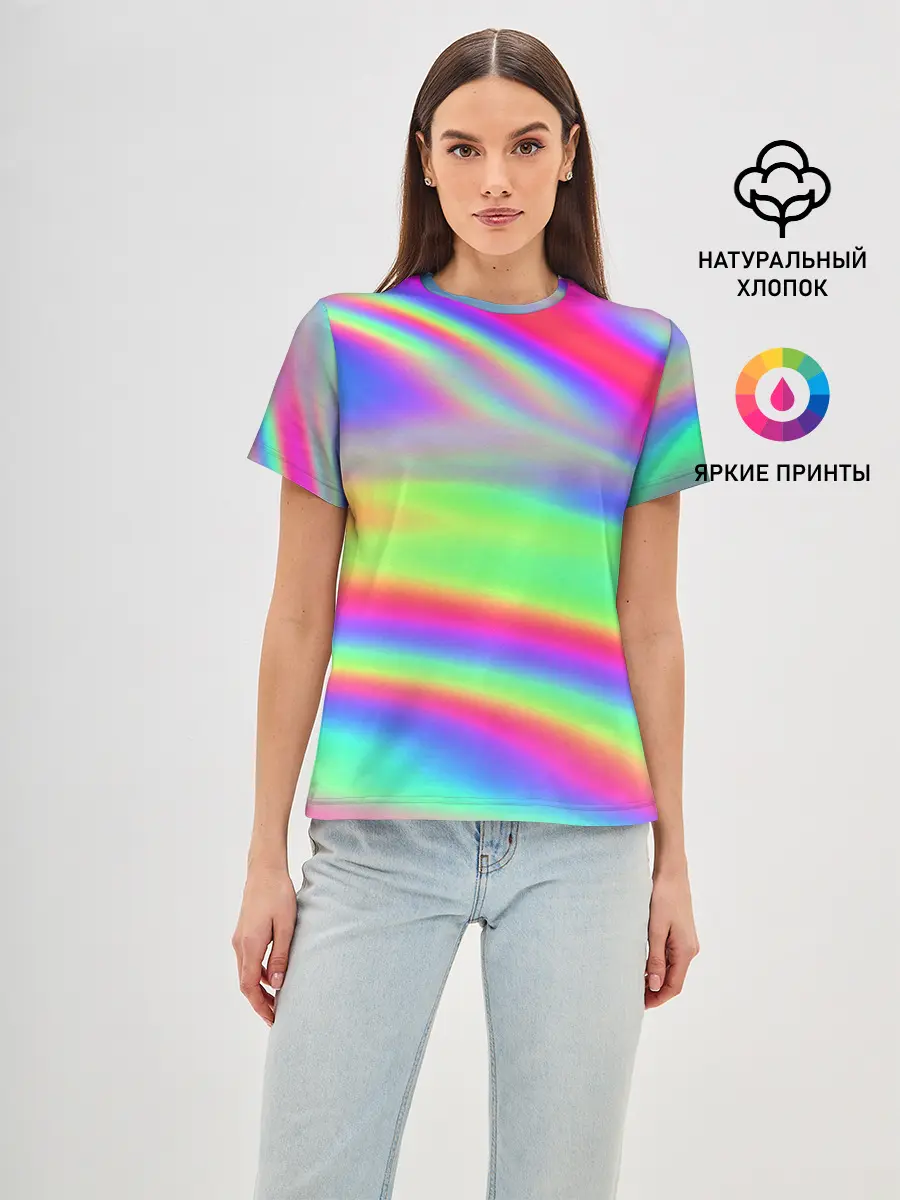 Женская базовая футболка / GRADIENT