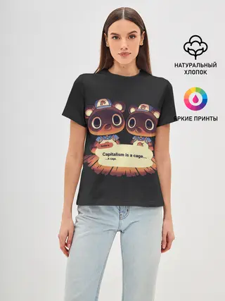 Женская базовая футболка / Seller Crossing