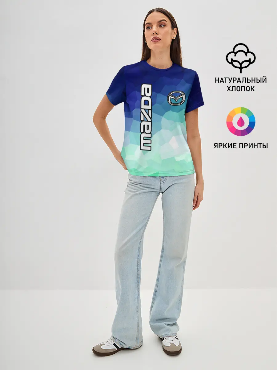 Женская базовая футболка / Mazda Motor