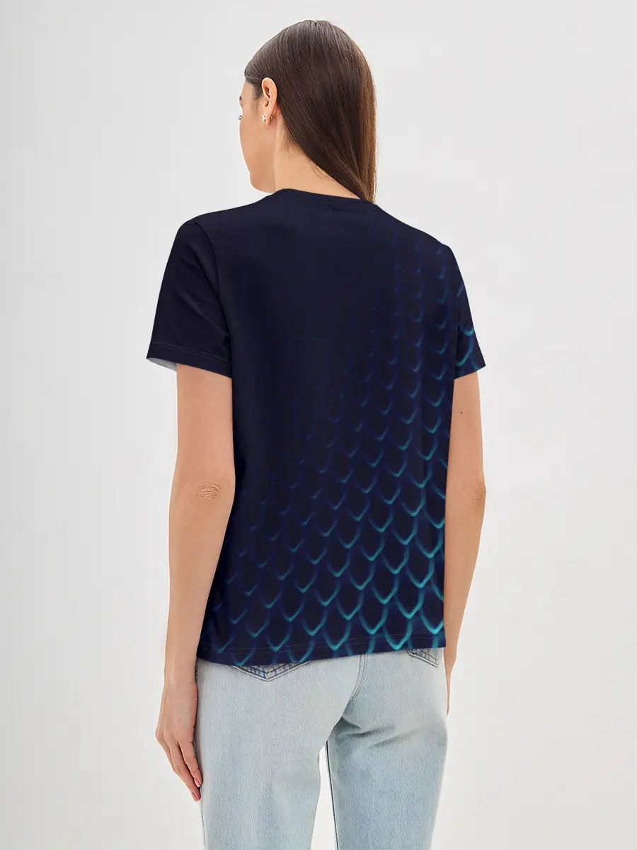 Женская базовая футболка / Tesla Motors