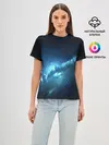 Женская базовая футболка / ATLANTIS NEBULA