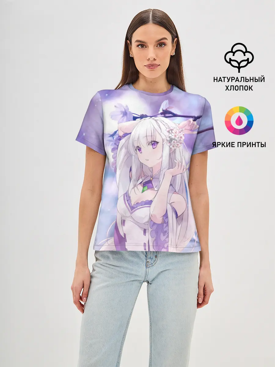 Женская базовая футболка / Эмилия