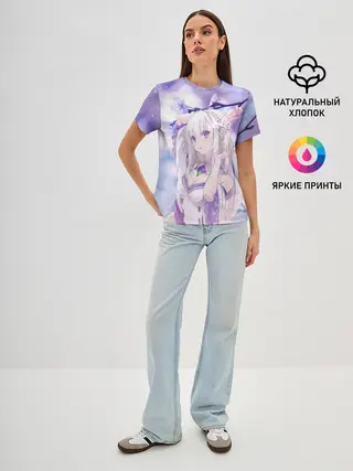 Женская базовая футболка / Эмилия