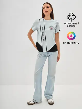 Женская базовая футболка / Russia