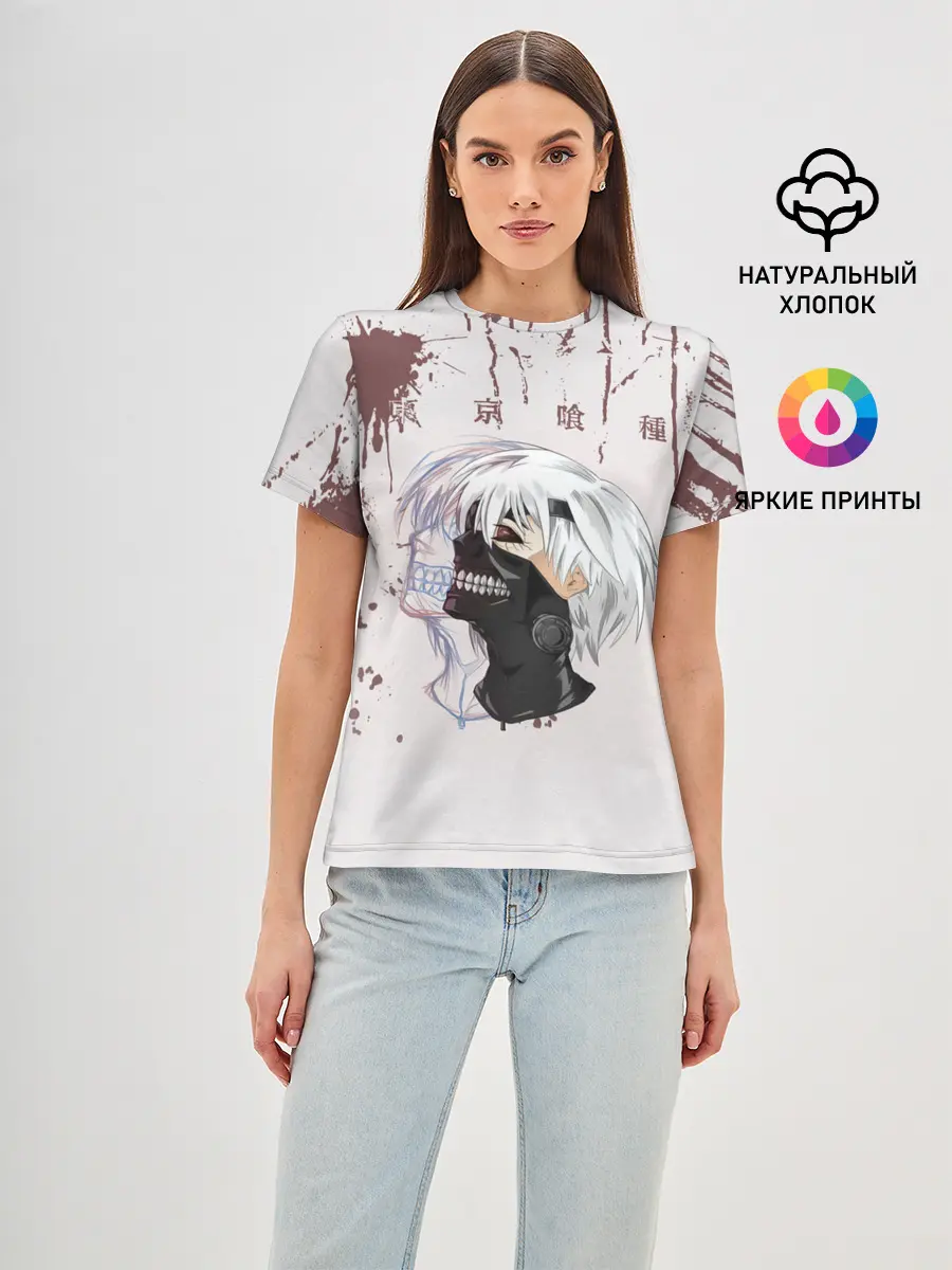 Женская базовая футболка / Канеки Кан