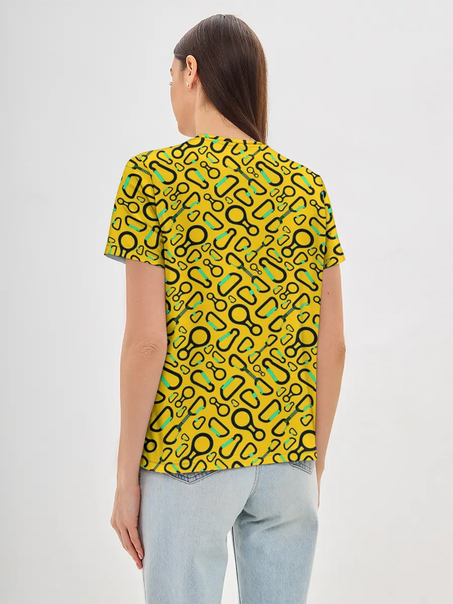 Женская базовая футболка / Альпинист