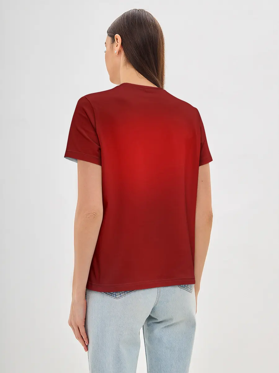 Женская базовая футболка / Agent here