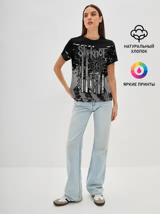 Женская базовая футболка / Slipknot