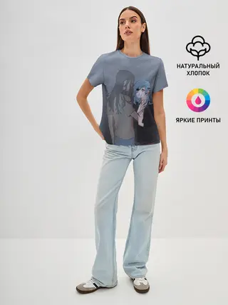 Женская базовая футболка / Sally Love