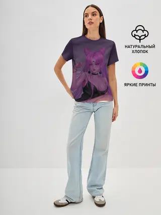 Женская базовая футболка / PINK HEAR