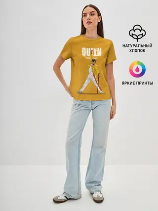 Женская базовая футболка / Queen