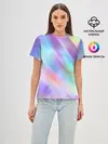 Женская базовая футболка / ГРАДИЕНТ