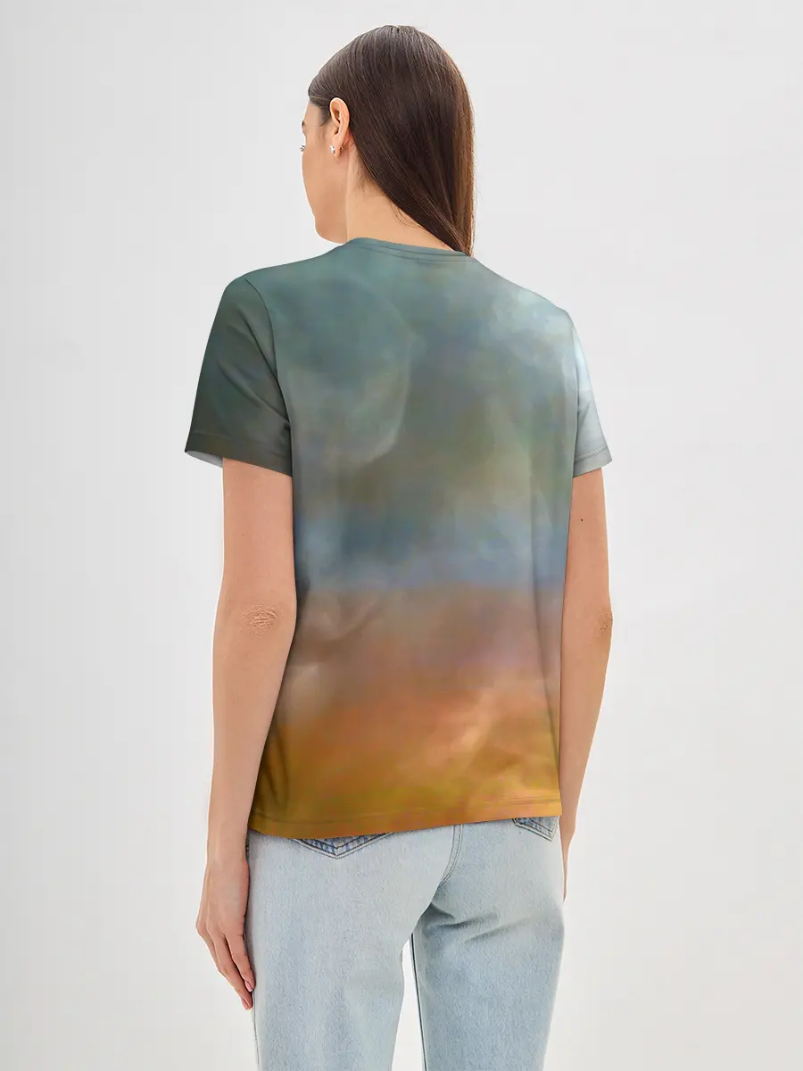 Женская базовая футболка / КОРГИ ЛУЧНИК