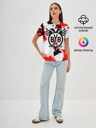 Женская базовая футболка / FC Borussia