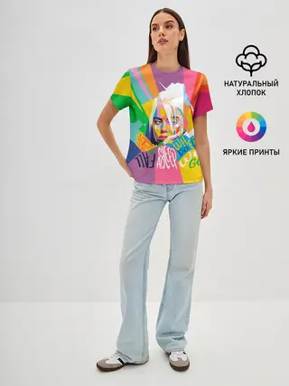 Женская базовая футболка / BILLIE EILISH