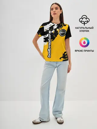 Женская базовая футболка / BALTMOTORS / БАЛТМОТОРС