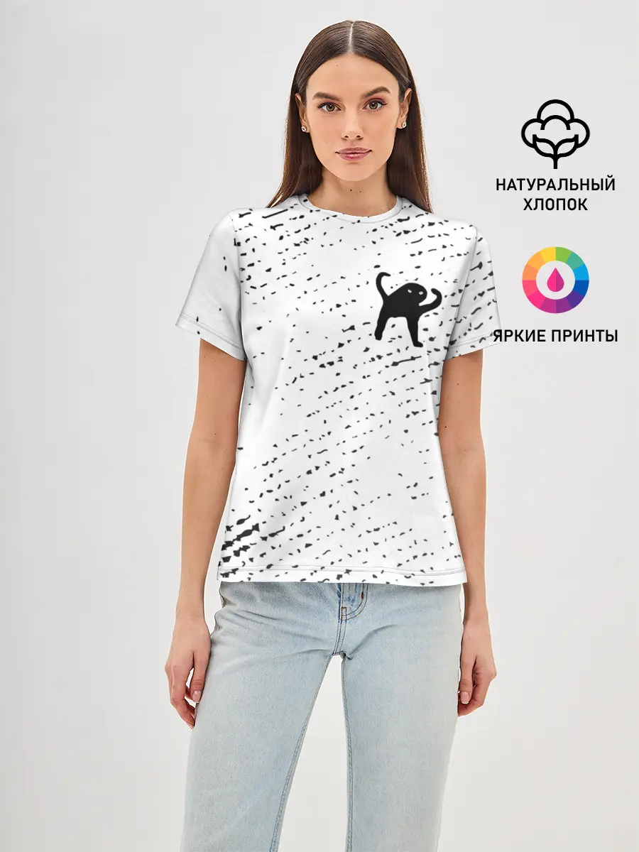 Женская базовая футболка / ЪУЪ СЪУКА