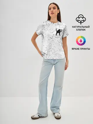 Женская базовая футболка / ЪУЪ СЪУКА