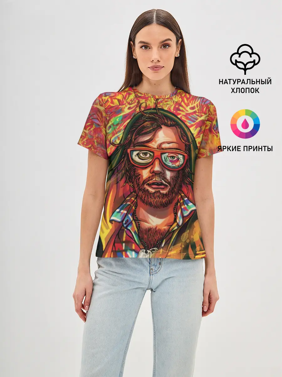 Женская базовая футболка / Hotline Miami 2: Wrong Number