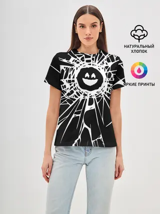 Женская базовая футболка / BLACK MIRROR