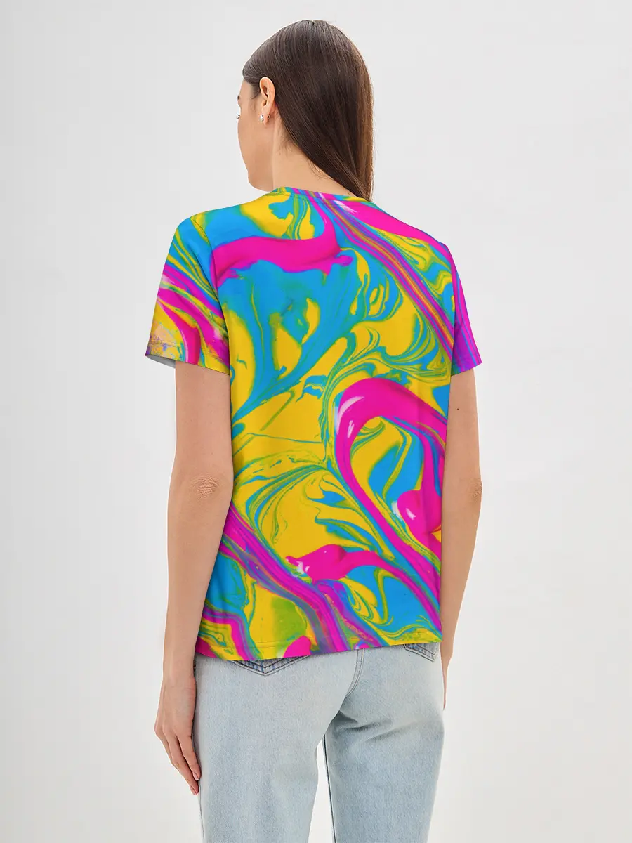 Женская базовая футболка / JoJo Bizarre Adventure