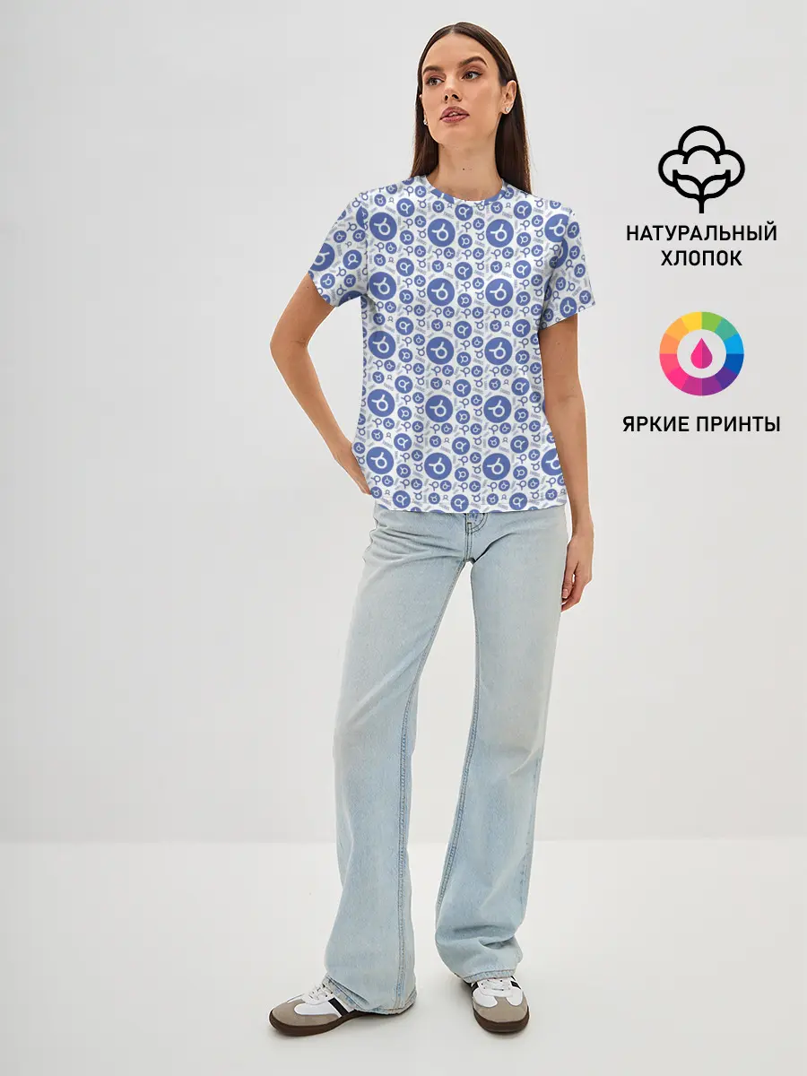 Женская базовая футболка / Телец