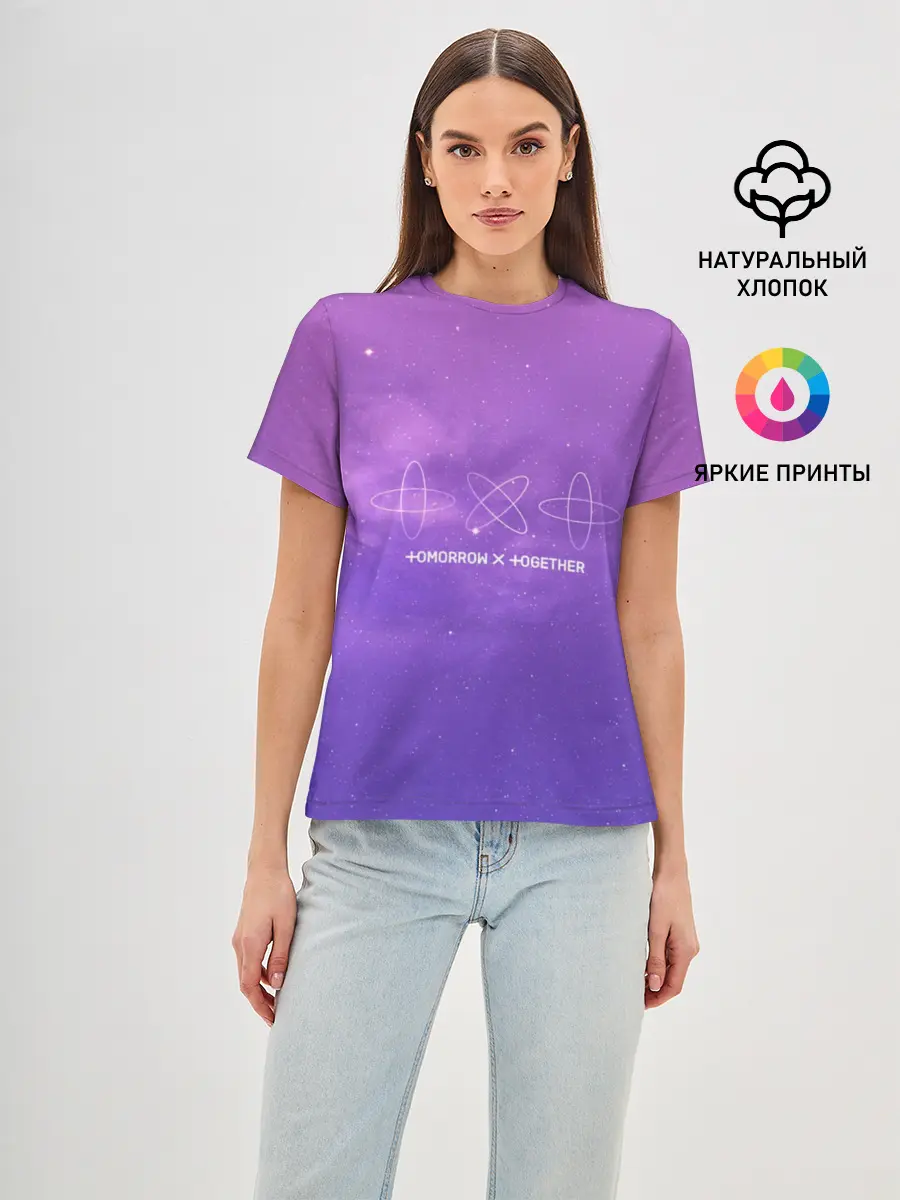Женская базовая футболка / TOMORROW X TOGETHER