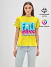 Женская базовая футболка / Fall Guys