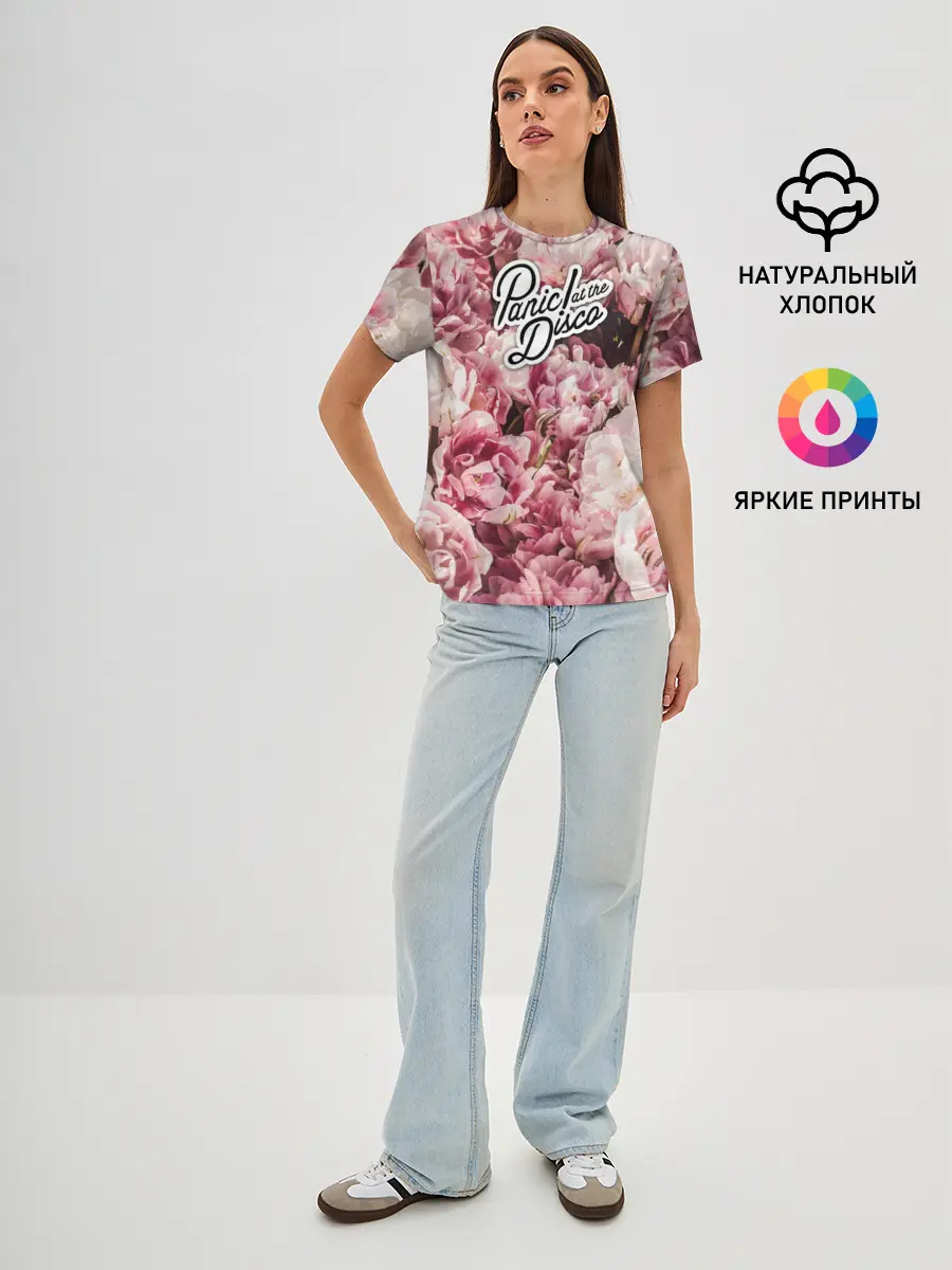 Женская базовая футболка / Panic! at the Disco