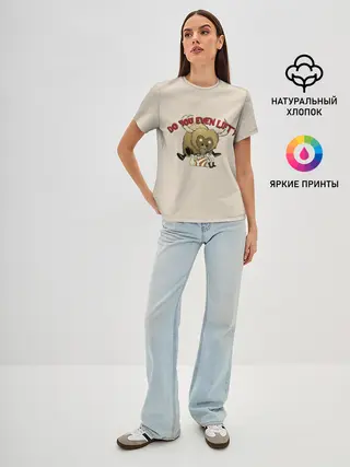 Женская базовая футболка / Ты точно спарвишься?