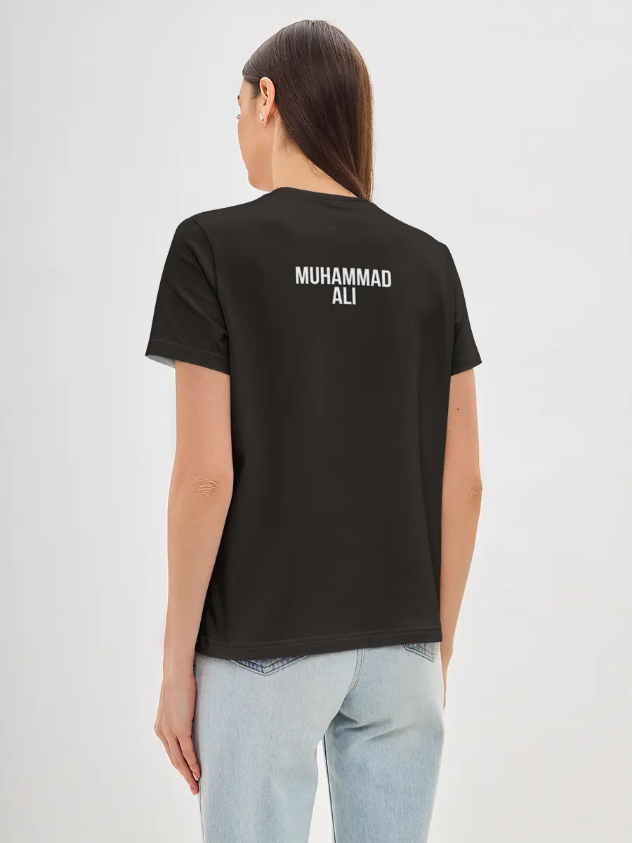 Женская базовая футболка / Мухаммед Али