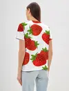 Женская базовая футболка / Клубника
