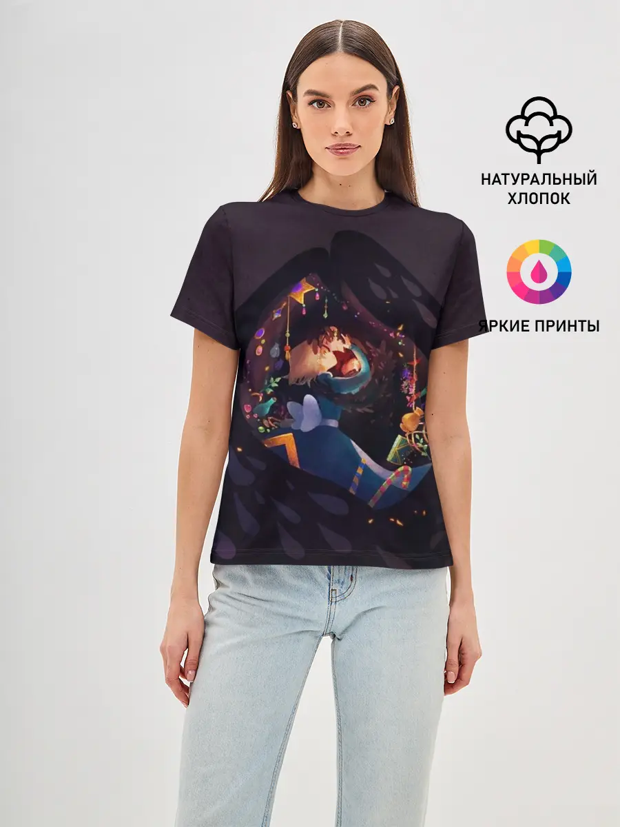 Женская базовая футболка / Софи и Хаул