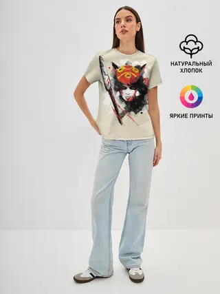 Женская базовая футболка / Princess Mononoke