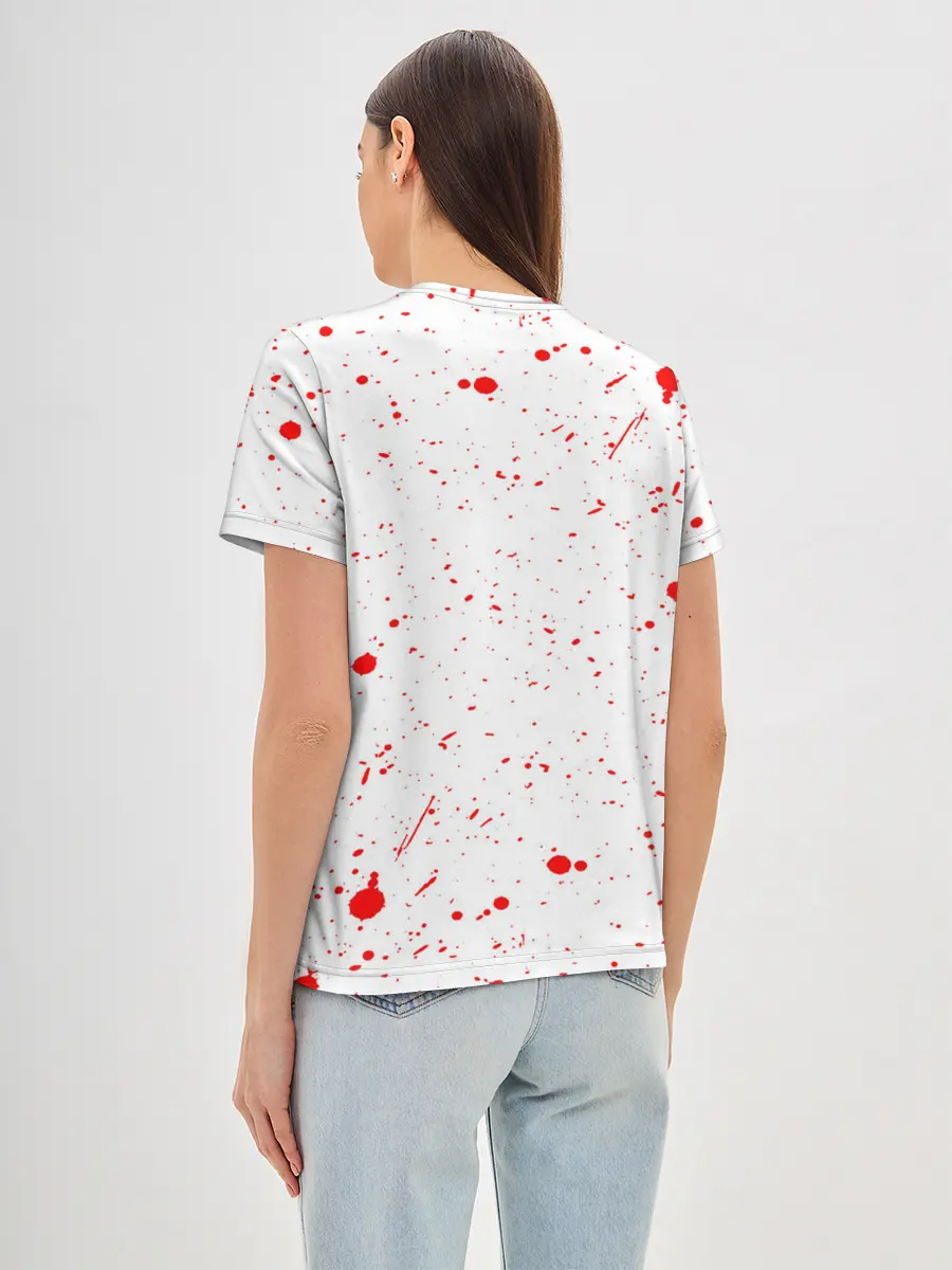 Женская базовая футболка / Свирепый Сайтама