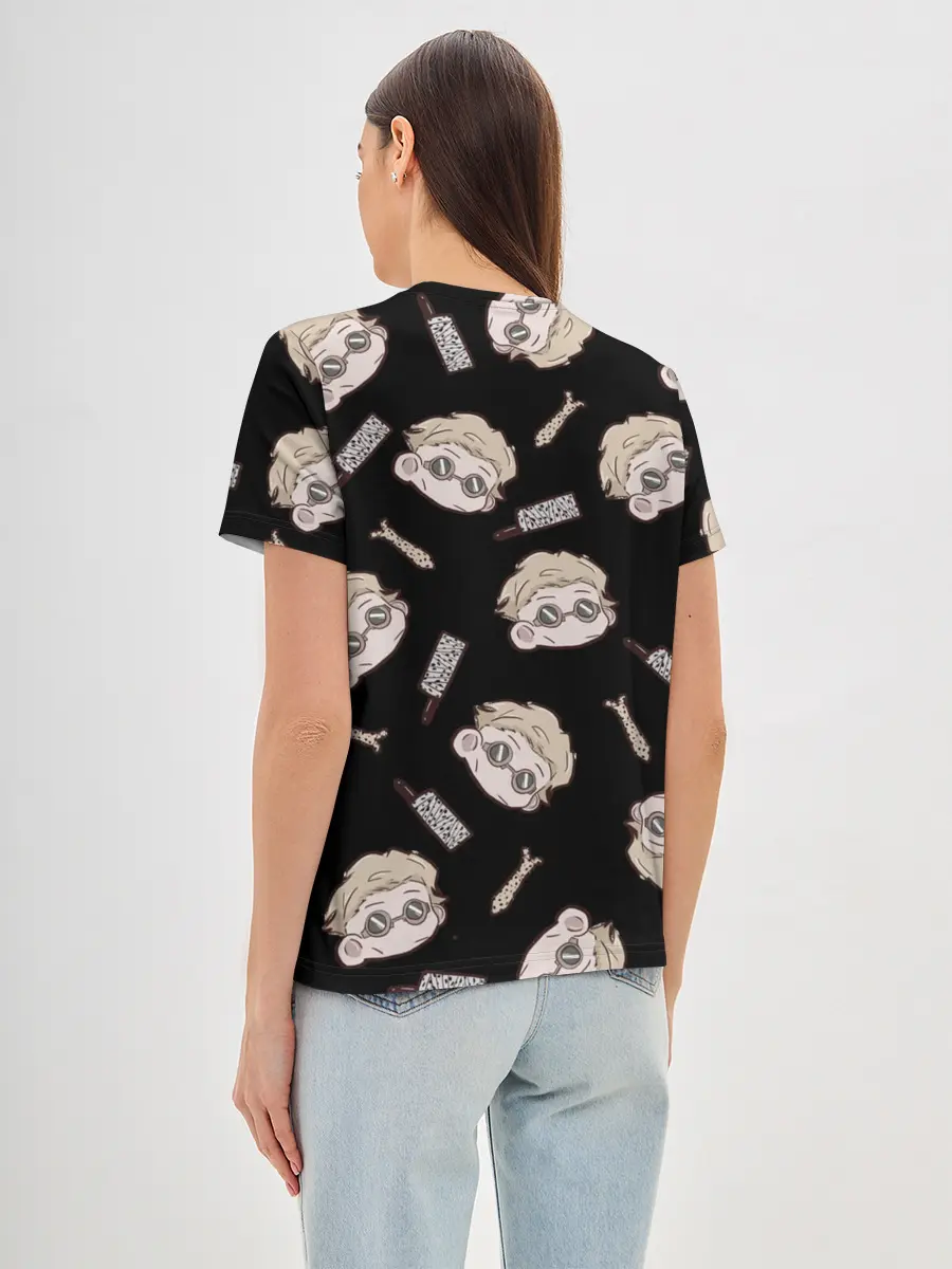 Женская базовая футболка / Нанами Кенто Магическая битва