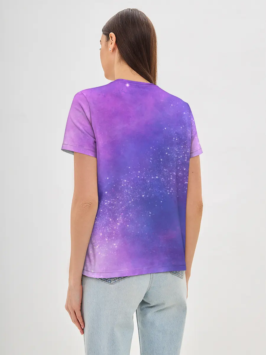 Женская базовая футболка / Сатурн