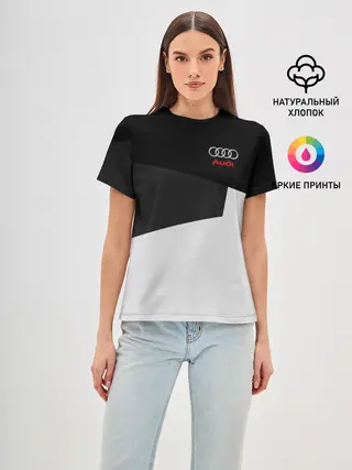 Женская базовая футболка / AUDI SPORT | АУДИ