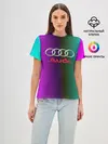 Женская базовая футболка / audi