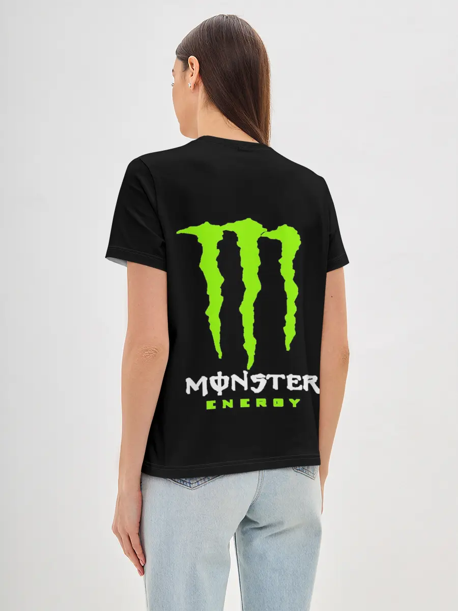 Женская базовая футболка / MONSTER ENERGY