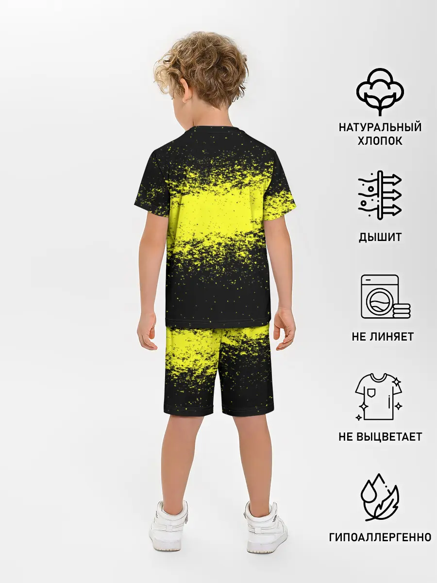 Детская пижама с шортами / Neon Abyss