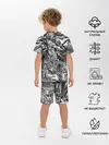 Детская пижама с шортами / Демонический хаос