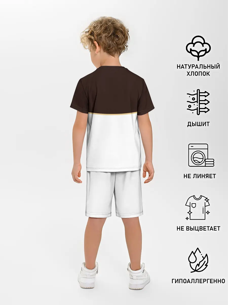 Детская пижама с шортами / Мантия Чёрный Бык