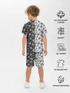 Детская пижама с шортами / Снежинки